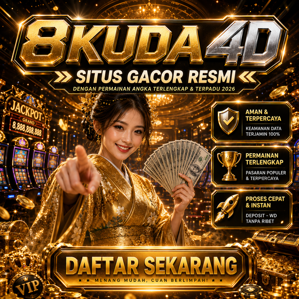 8KUDA4D | SITUS GACOR RESMI DENGAN PERMAINAN ANGKA TERLENGKAP & TERPADU 2026